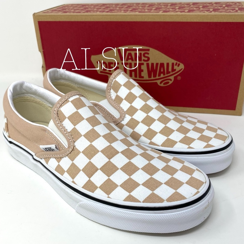 VANS Classic Checkerboard Slip On Frappe Women’s
